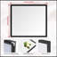 Miroir mural avec cadre en aluminium-1626316880