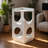 Modern MDF Cat Condo with Hollow Cutouts