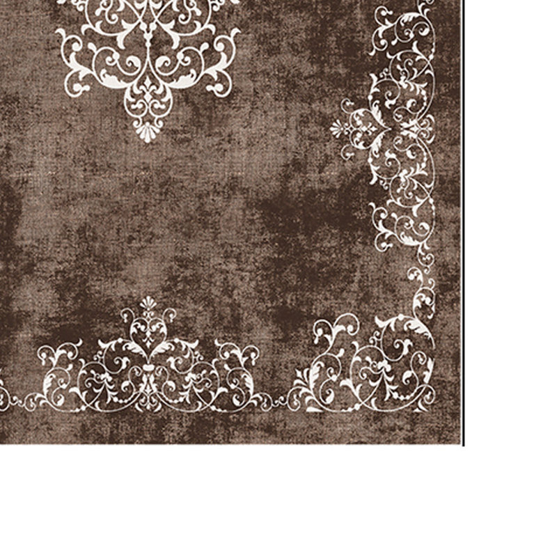 Luxurious Bathmat Set (2 Pieces), Brown Polyester, 19.7 x 23.6 inches & 23.6 x 39.4 inches | 100% Polyester, 25.0 oz/sq yd | Non-Slip Underside, Antibacterial, Easy to Clean | Perfect for Any Bathroom Décor