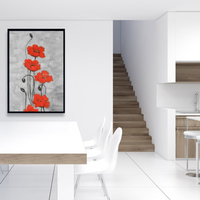 " Big Red Flowers "
