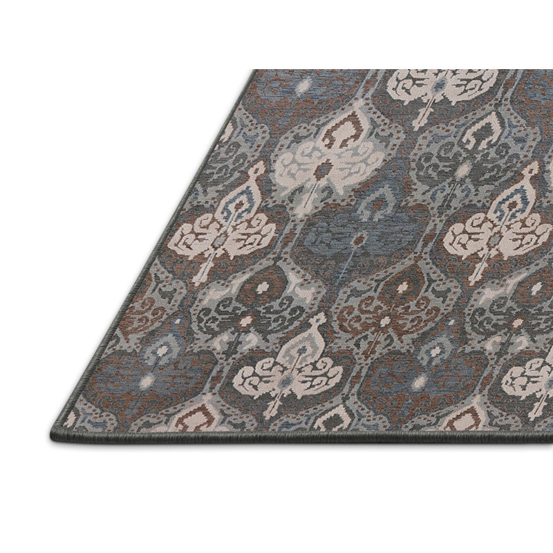 Tapis oriental gris, Tapis de couloir 2 pi x 5 pi