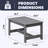 HDPE Rectangular Outdoor Coffee Table-2129020757