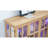 Antique Inspired Display With Acrylic Backing And Stable Support Gorgeous Showcase Cabinet Remote Control Led Function