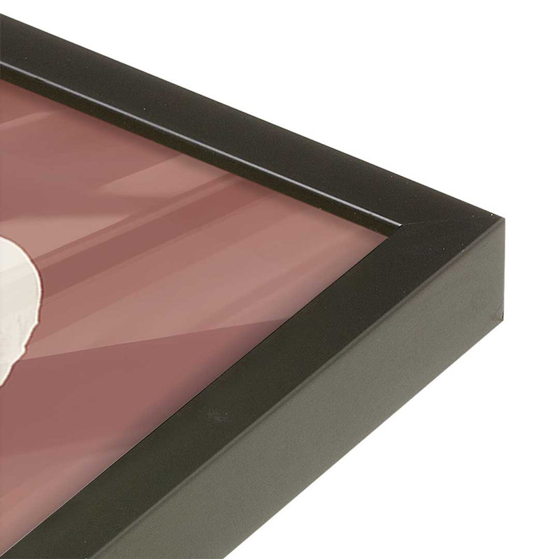 «Illuminated Floral I» par Yvette St. Amant, reproduction d'art, 18 W x 24 H, Black, Framed Print