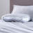 Bedgear Flow Cuddle Curve Performance Pillow for Side Sleepers - Plush and Breathable Pillow-90614202