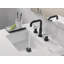 Robinet pour salle de bain à 3 trous et 2 poignées avec ensemble de drain Nicoli-98303458