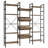 74.2 " H Bookshelf With Open Storage shelves, 5-Tier Bookcase With Metal Frame, Tall Bookcase For Living Room, Home Office-1684619063