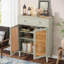 Armoire de rangement avec portes, armoire d'entrée avec tiroir