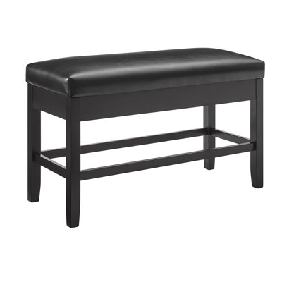 Banc de rangement en cuir Napoli