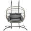 Double Swing Chair with Stand