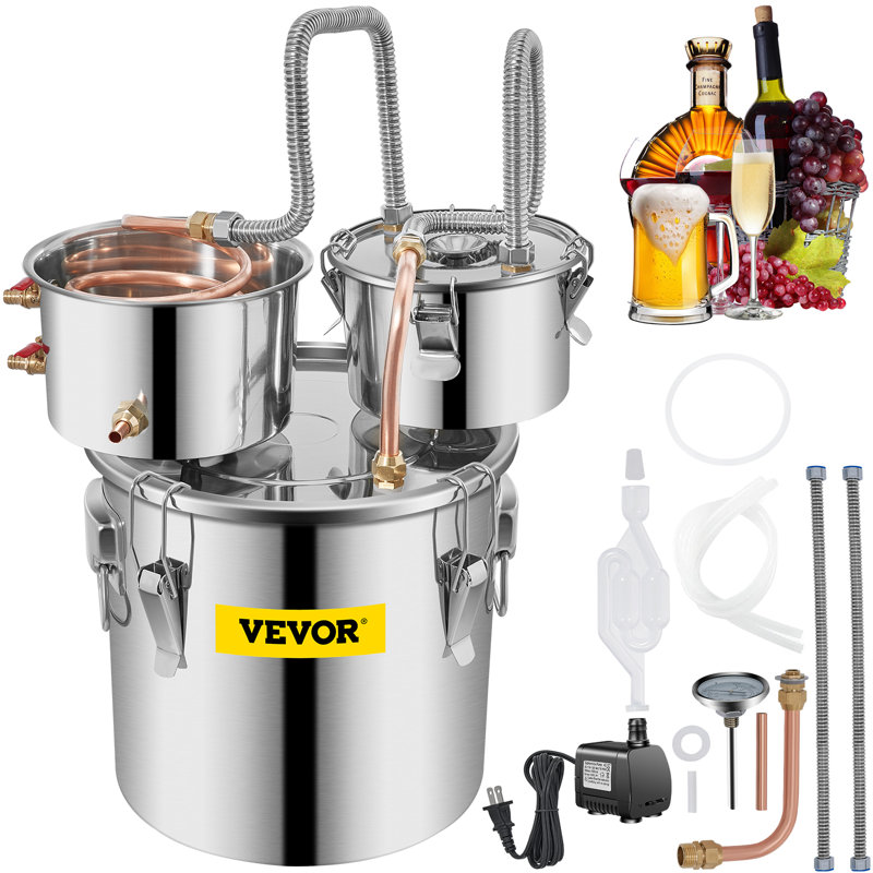 Trousse de brassage en acier inoxydable Stellweilan Tessberg, 3 gallons