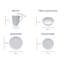 Sofia Dinnerware Set 16 Piece - Service for 4-97623116