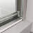 Bypass Shower Door, Sliding Door, With 1/4" Tempered Glass 44-48"X70"-111809638