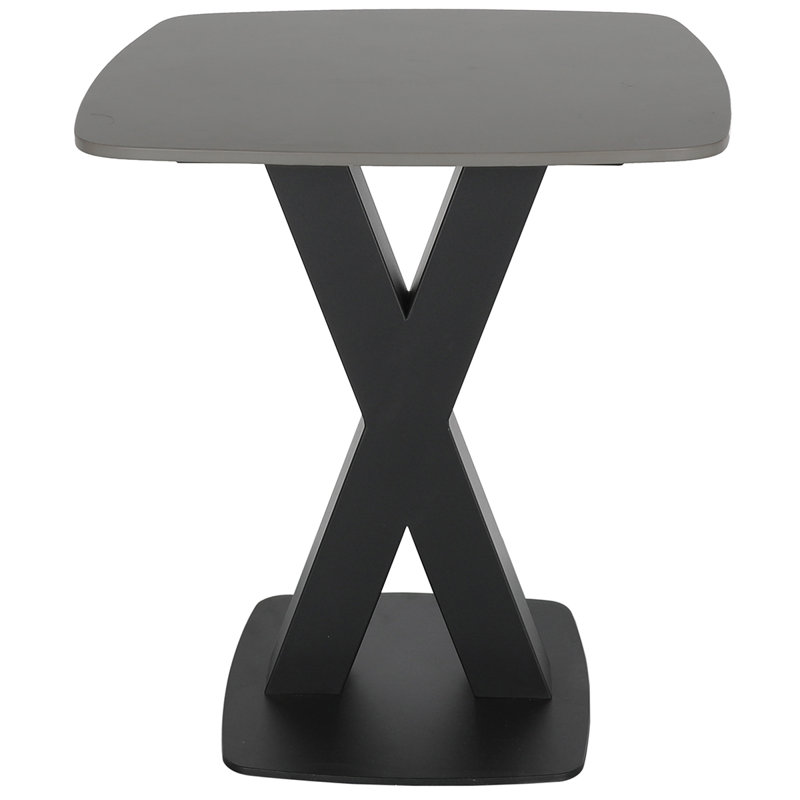 Deptula Lamp Side Table - In Grey