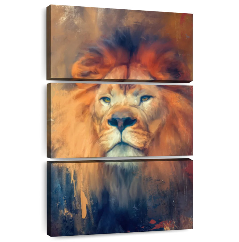 Lion Energy, 50" H x 32" W