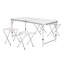 Krispin 4 - Person Patio Dining Set with Rectangular Table