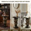 Table d'appoint Leopard Head