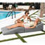 Méridienne Adanely - Luxueuse chaise pliante et imperméable pliante - Sunbrella-923736932