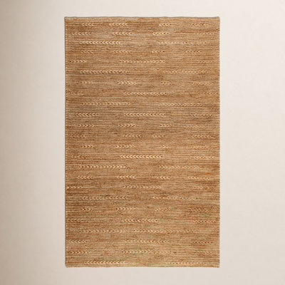 Oscar Natural Hand-Loomed Jute Rug
