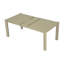 Ensemble de table de salle à manger extensible Modern Farmhouse avec chaises en rotin de bois massif - extensible de 59 po à 73 po-1786780836-1786780761