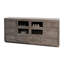 220cm Solid Wood Sideboard