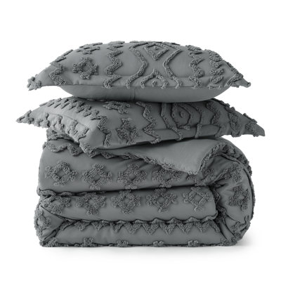 Textured Boho Lightweight Comforter Set For All Seasons