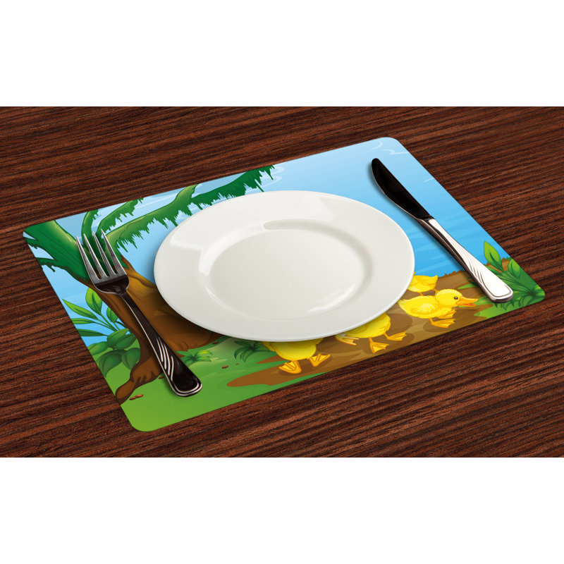 Polyester Kids Rectangle Placemat
