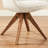 Brister 23" Blue Fabric And Natural Swivel Accent Arm Chair-2015706284-2135937666