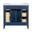 Meuble-lavabo simple 36,01 avec comptoir