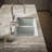 Riverby 33" undermount double-bowl workstation kitchen sink-107896214