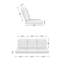 Outdoor Sunbrella® 3 Seater Sofa Cushions-73579725