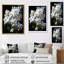 Pétales d'orchidées blanches élégantes sur toile-97053451-97053445