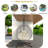 Versatile Hanging Egg Chair With Pe Rattan Hollowed-out Design, Iron Base, A Headrest And Cushion-1229021135