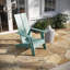 Chaises de style Adirondack à deux lattes pour l'intérieur et l'extérieur-88681460