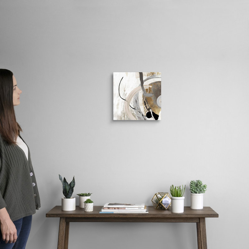 Tangled II, reproduction d'art sur toile, H 12 po x l 12 po, Toile tendue, Sans cadre