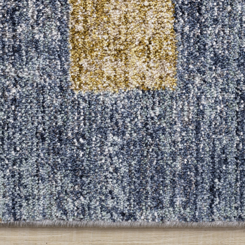 Tapis rouge à poils courts Marquist, Rectangle 5 pi 3 po x 7 pi 10 po
