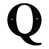 Q is unavailable