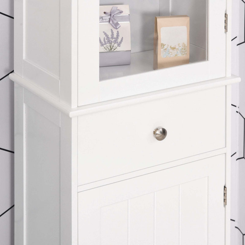 Slim Bathroom Storage Cabinet