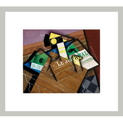 «Fantômas» par Juan Gris, impression giclée sur cadre