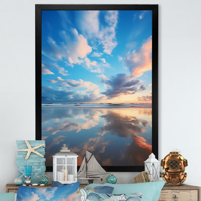 " Beach Photo Seaside Minimalism II "