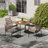 5 Piece Outdoor Patio Dining Set