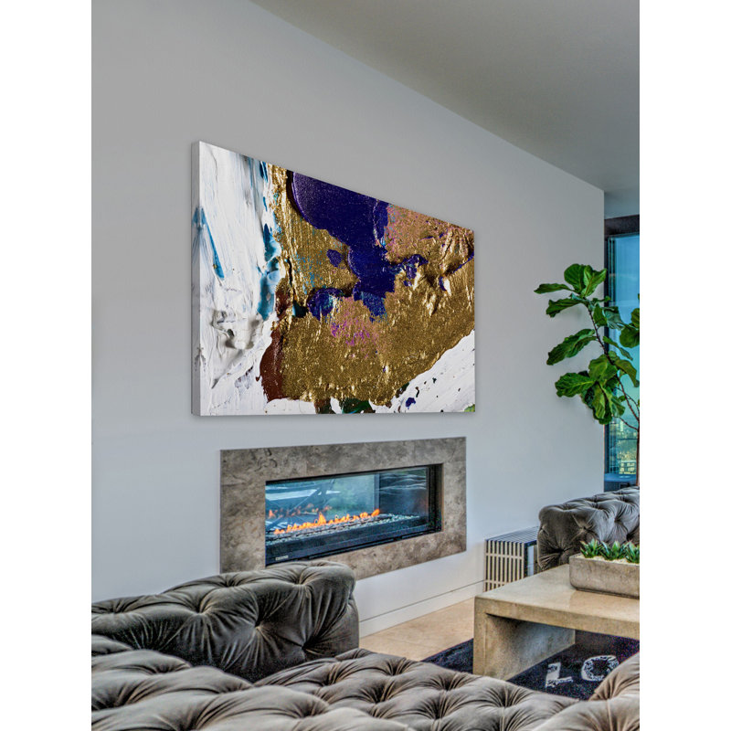 « inclining sentiments », reproduction d’art sur toile tendue, H 40 po x l 60 po x p 1,5 po