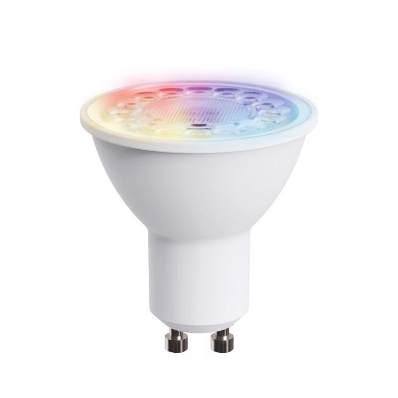 Ampoule DEL Feit Smart Home MR16 GU10 à changement de couleur de 50 watts équivalente, 1 paquet