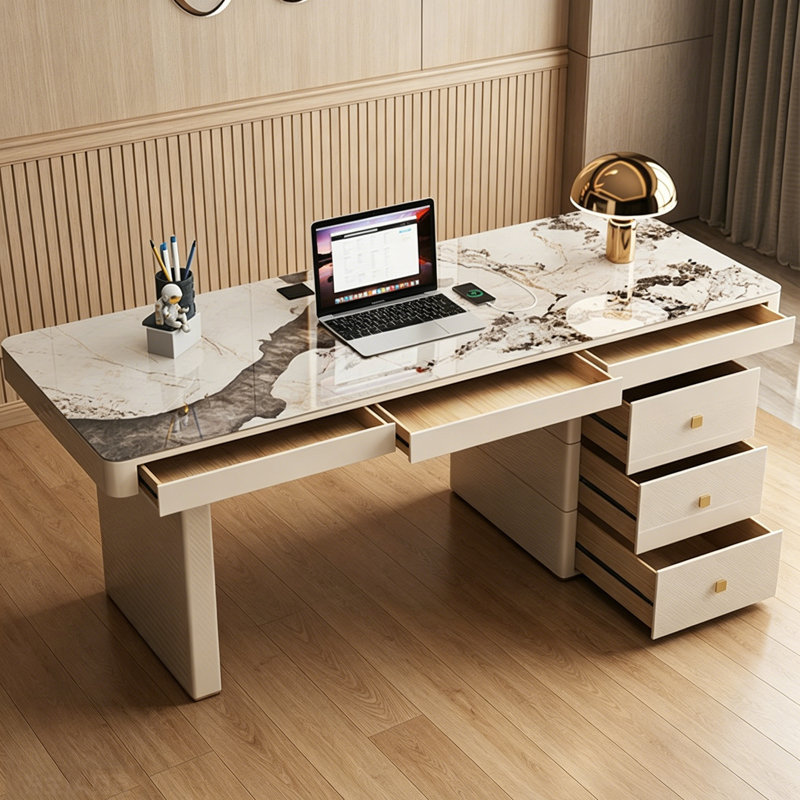 Modern minimalist office desk