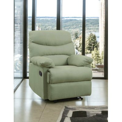 Arcadia Sage Microfiber Motion Recliner