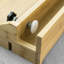 36cm W Manufactured Wood Bedside Table