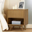 Table de chevet ouverte à 1 tiroir avec rangement à pousser pour chambre Tremolo-1132992192