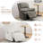 Wald Stretch Recliner Sofa Slipcovers Recliner Chair Covers With Pockets-207566725