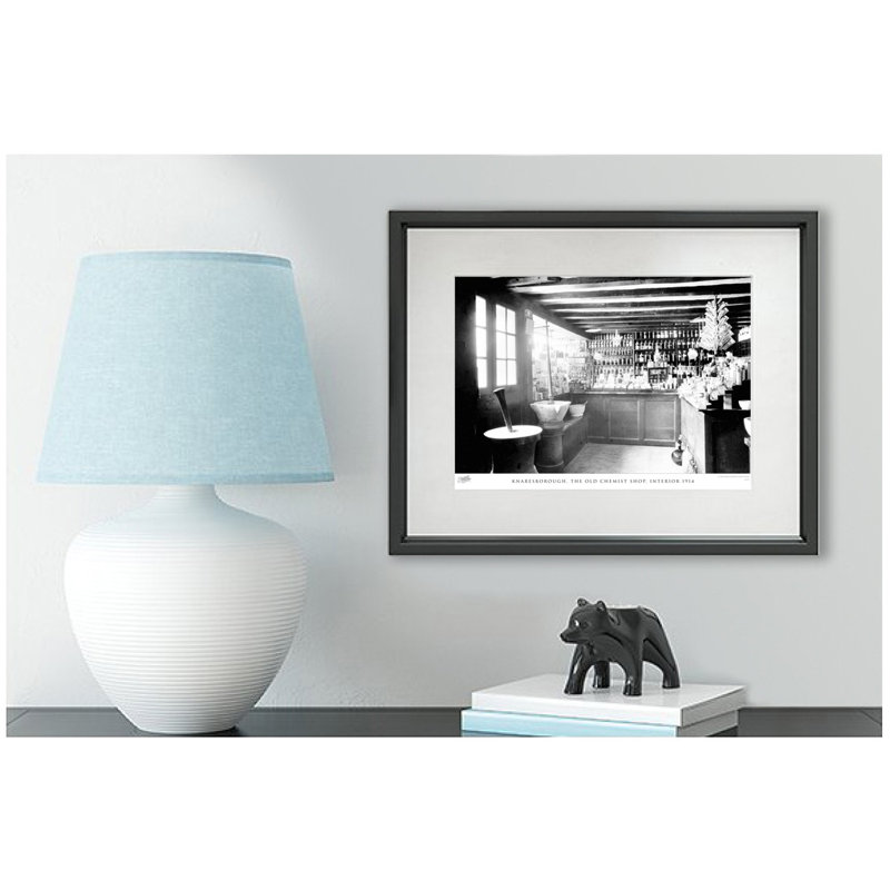 Knaresborough, The Old Chemist Shop, Interior 1914 - Single Picture Frame Print, 40cm H x 50cm W x 2.3cm D