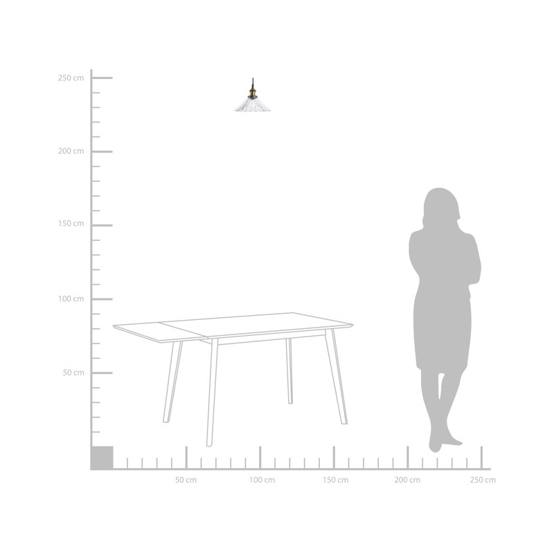 Grendon 1 - Light Cone Pendant